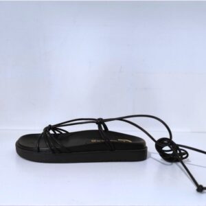 Sandalia Plana Estilo Romano con Cintas