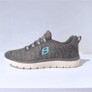 Deportivas Grises con Azul